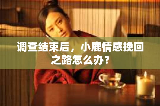 调查结束后，小鹿情感挽回之路怎么办？