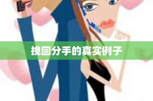挽回分手的真实例子