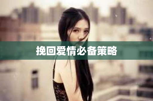 挽回爱情必备策略