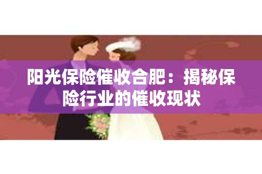 阳光保险催收合肥：揭秘保险行业的催收现状