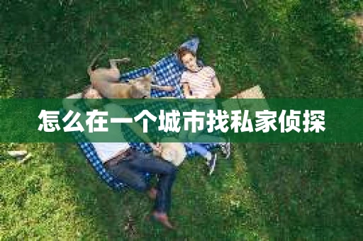 怎么在一个城市找私家侦探