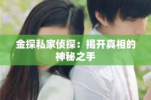 金探私家侦探：揭开真相的神秘之手