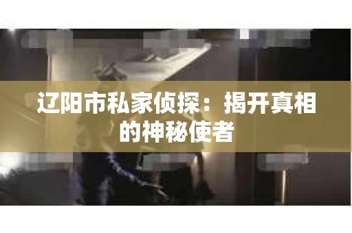 辽阳市私家侦探：揭开真相的神秘使者