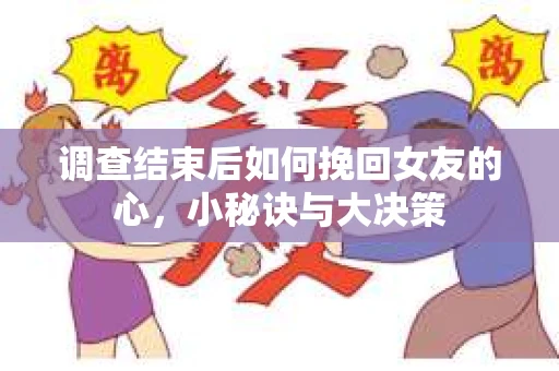 调查结束后如何挽回女友的心,小秘诀与大决策 调查结束后如何挽回女友的心,小秘诀与大决策