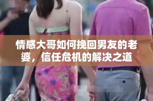 情感大哥如何挽回男友的老婆，信任危机的解决之道