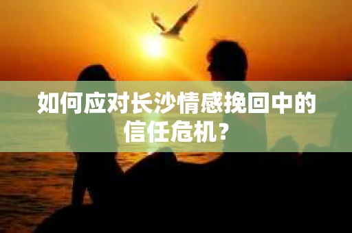 如何应对长沙情感挽回中的信任危机？