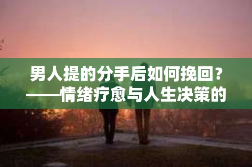 男人提的分手后如何挽回？——情绪疗愈与人生决策的干货指南